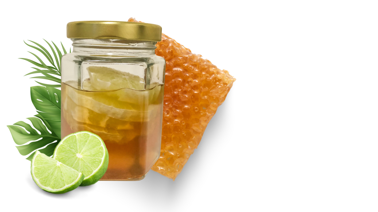 น้ำผึ้งผสมมะนาวสด l Honey and lemon 100 ml